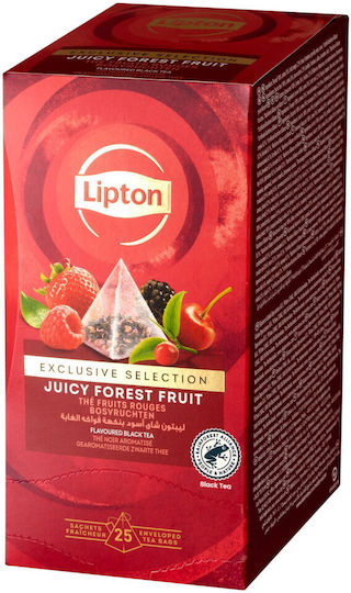 Tea Lipton Exclusive Selection Pyramids Forest Fruits 25 Bags