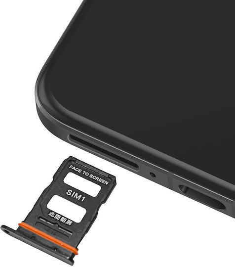 Clappio Двойна Nano SIM Заместваща Скара Xiaomi 14 Ultra Черна