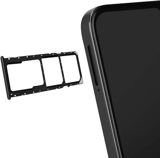 Clappio Dual Nano Sim Micro-sd Card Tray Realme Note 60 Black