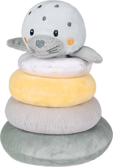 Kikka Boo Stacking Toy Seally me made of Fabric for 0++ Months