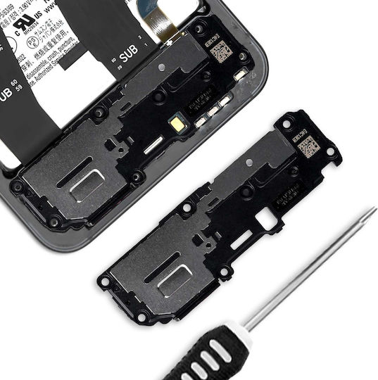 Clappio Външен Резервен Говорител Samsung Galaxy S25 Черен