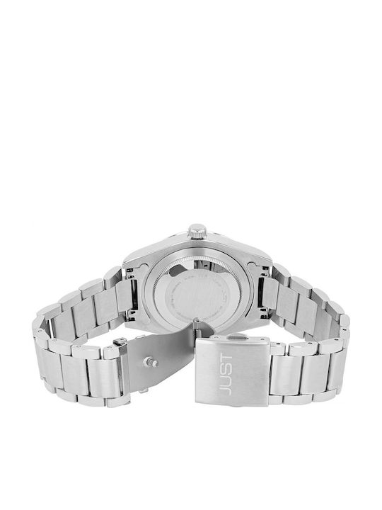 Just Watch Uhr Batterie mit Metallarmband