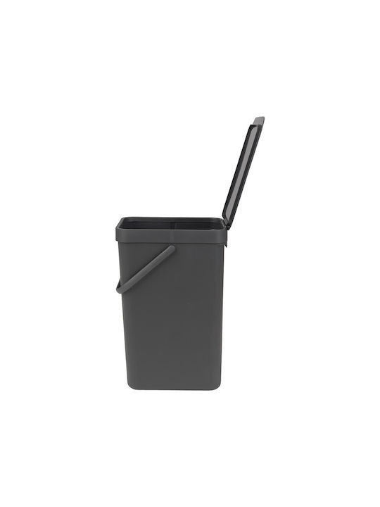 Brabantia Sort & Go Abfalleimer Abfall Kunststoff Dark Grey 16Es 1Stück