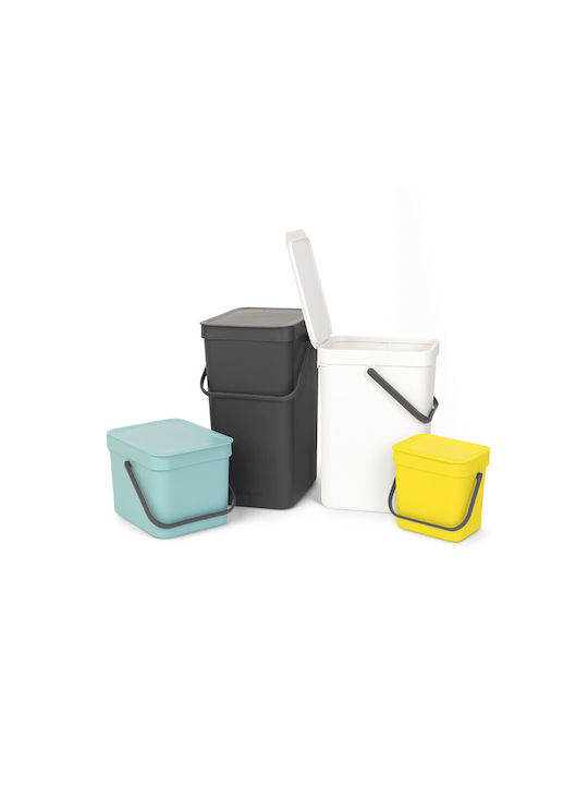 Brabantia Sort & Go Abfalleimer Abfall Kunststoff Dark Grey 16Es 1Stück