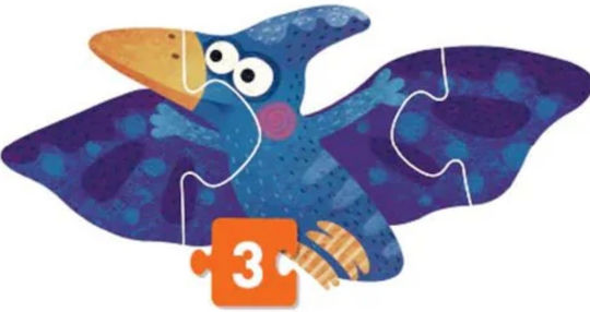 Παιδικό Puzzle Δεινόσαυρος για 2+ Ετών 25pcs MiDeer