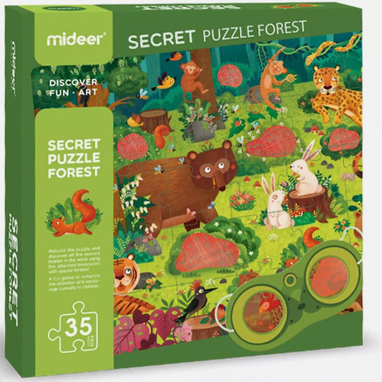 Kinderpuzzle Secret Forest für 3+ Jahre alt+ Jahre 35pcs MiDeer