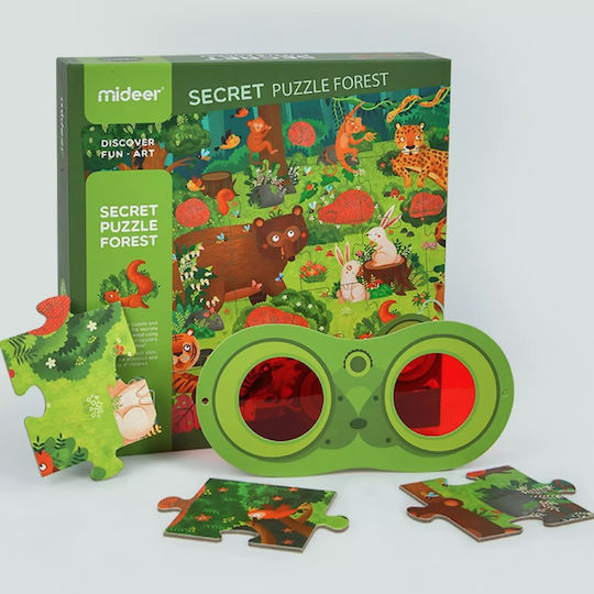 Kinderpuzzle Secret Forest für 3+ Jahre alt+ Jahre 35pcs MiDeer