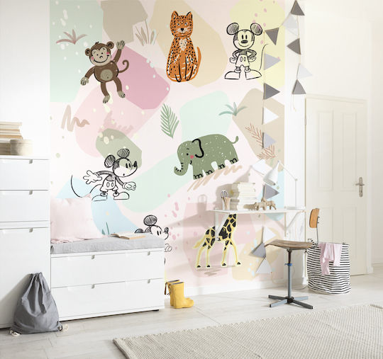 Komar Детски тапет "mickey Ш200xВ250cm