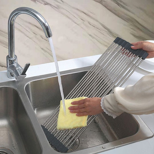 KING Hoff Spülbeckenrost Inox Graugrün 45x32cm