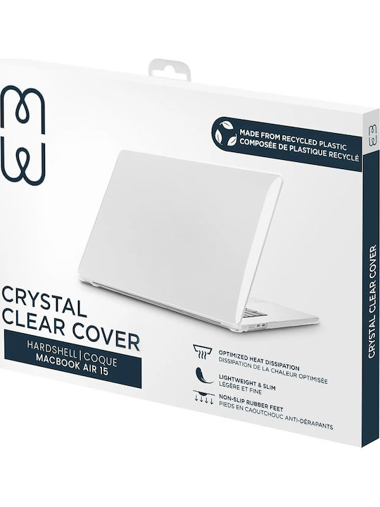 Mw Калъф Macbook Air 15'' 2023 24 Противодраскотен Прозрачен