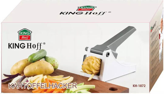 KING Hoff Obst- & Gemüseschäler/Reiniger aus Edelstahl