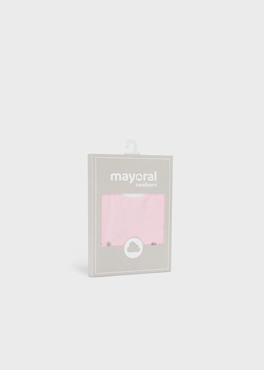 Mayoral Bavetă material textil Baby Pink pentru 18 m+ 2buc