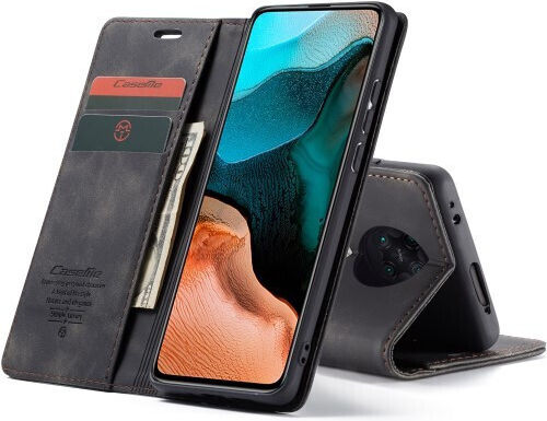 Caseme Wallet Synthetic Leather Black (Poco F2 Pro)
