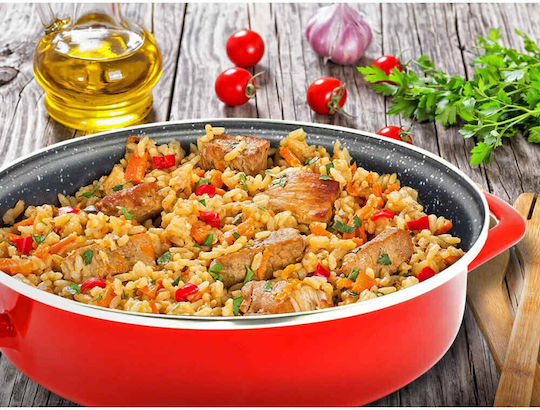 Rosberg Aluminum Baking Pan with Stone Coating 32cm