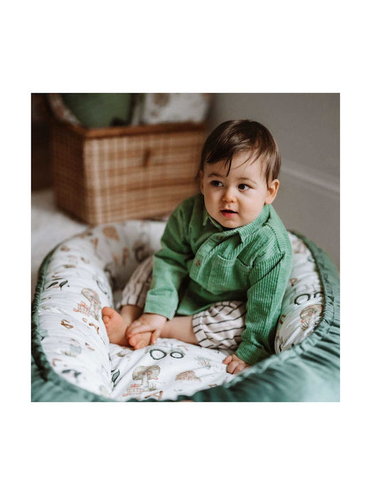 La Millou Milano Magnolies Baby Nest Khaki
