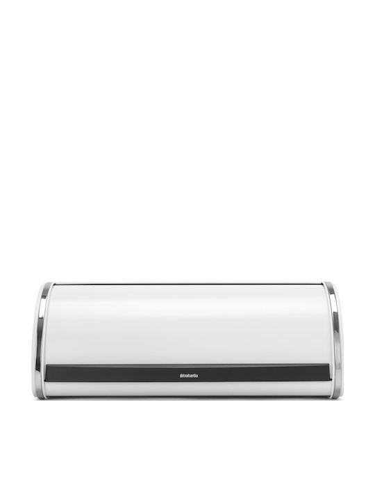 Brabantia Roll Top Ψωμιέρα Inox Λευκή 44.5cm Brabantia Roll Top Ψωμιέρα Inox Λευκή 44.5cm