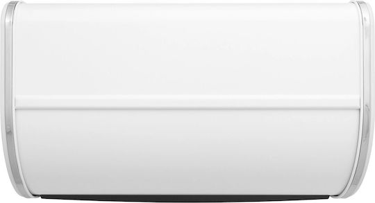 Brabantia Roll Top Brotkasten Inox Weiß 44.5cm
