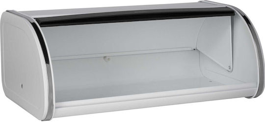 Brabantia Roll Top Brotkasten Inox Weiß 44.5cm