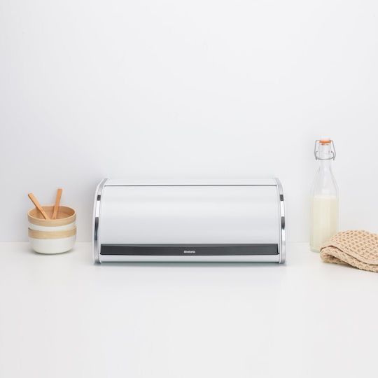 Brabantia Roll Top Brotkasten Inox Weiß 44.5cm