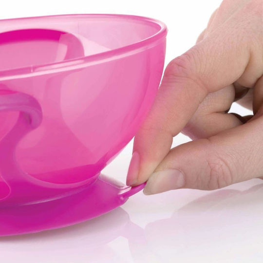 Nuby Kinder-Schüssel aus Kunststoff Rosa