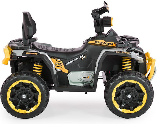 Kids Scooter Inspired BO Speed Electric 12 Volt Yellow