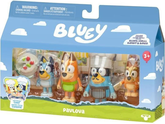 Bluey Jucărie Miniaturală Bluey Pentru 3+ Ani