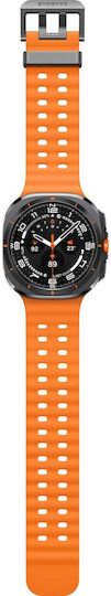 Samsung Galaxy Watch Ultra (2025) Titanium 47mm Waterproof with eSIM and Heart Rate Monitor (Gray)