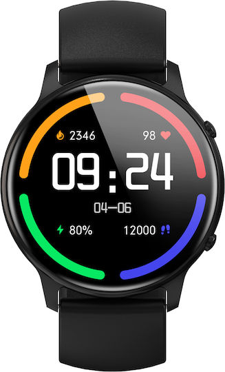 eXtremeFiT Pro Aluminium Smartwatch με Παλμογράφο (Μαύρο)