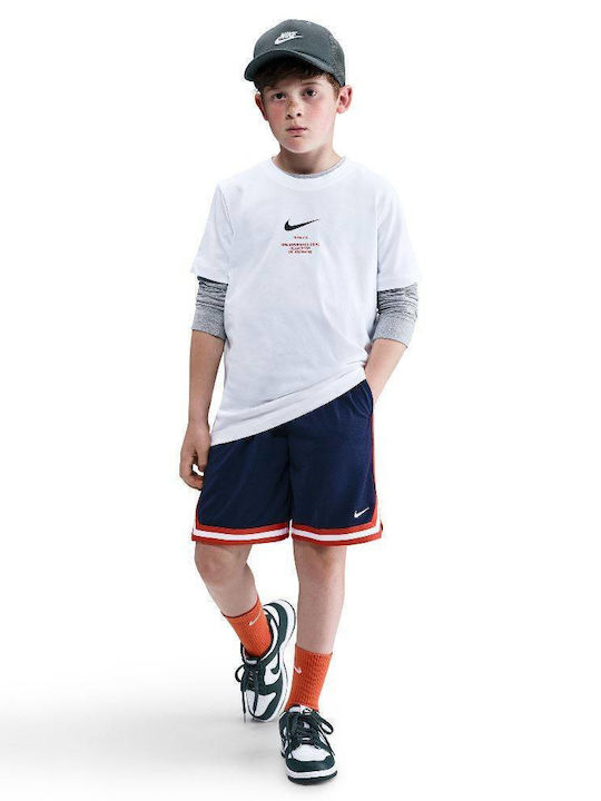 Детска тениска White / Black SPORTSWEAR