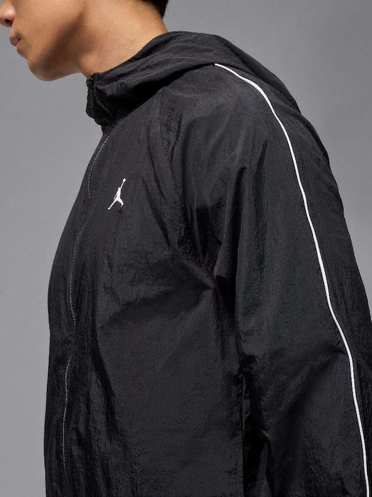 Classic Athletic Jacket Black / White
