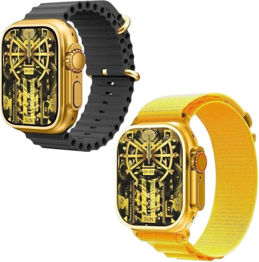 Z69 Ultra 49mm Smartwatch with Heart Rate Monitor (Black)