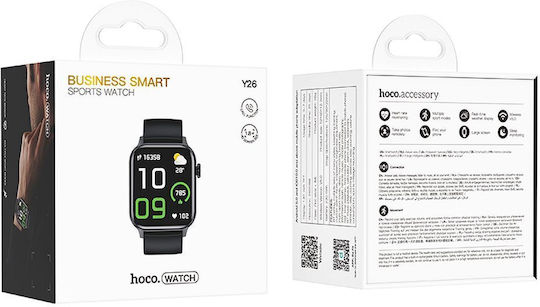 Hoco Y26 Smartwatch (Μαύρο)