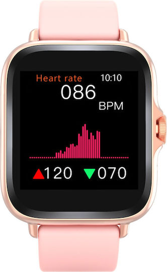 Denver SW-156 Smartwatch με Παλμογράφο (Ροζ)