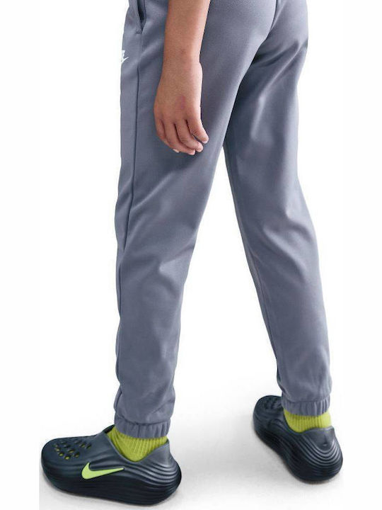 Παιδικό Σετ Φόρμας Dri-Fit Smoke Grey / White 2τμχ NSW
