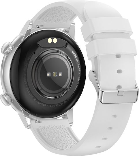 CharmFiT Aluminiu Smartwatch (Argintiu)