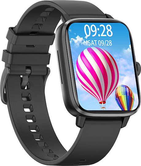 Dance FiT Aluminiu Smartwatch (Negru)