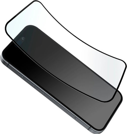 Puro Flexible Glass D3o Hybrid Glass Black Frame Iphone 16 Plus Iphone 15 Pro Max Iphone 15 Plus 8018417485503
