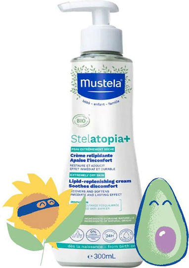 Mustela Stelatopia Cream for Hydration 300ml