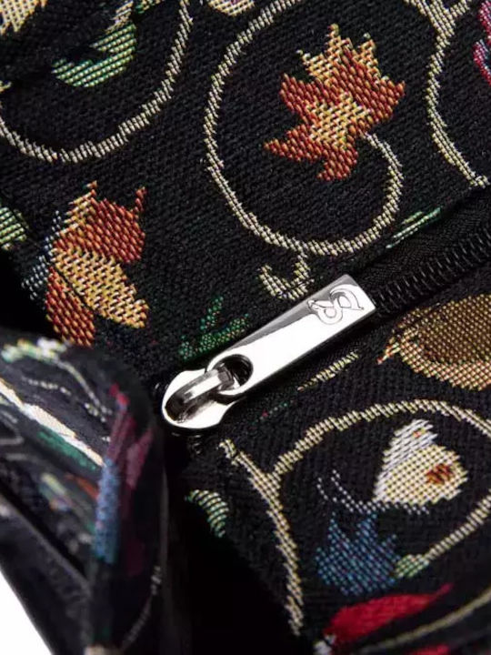 Jacobean Γυναικεία Τσάντα Shopper Ώμου Πολύχρωμη