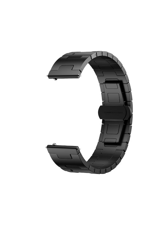 Curea Oțel inoxidabil Negru (Huawei Watch GT/GT Pro 2/3/4/5 / Ultimate 46mm)