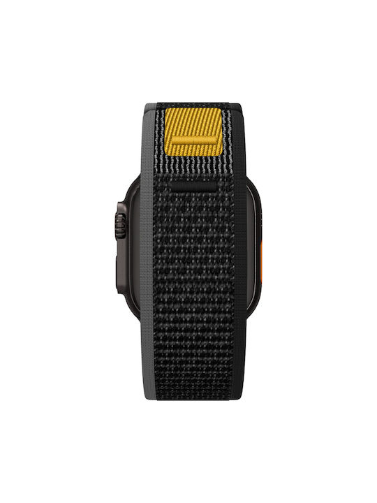 Spigen Athlex Air Armband Stoff Schwarz (Apple Watch 44/45/46mm/Ultra 49mm)