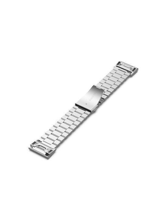 Каишка Сребрист (Fenix 5S/5S Plus/6S/6S Pro/7S/7S Pro/8 (43mm)) Каишка Сребрист (Fenix 5S/5S Plus/6S/6S Pro/7S/7S Pro/8 (43mm))
