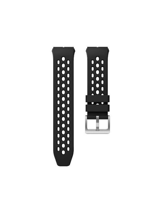 Λουράκι Σιλικόνης Μαύρο (Huawei Watch GT 2e)