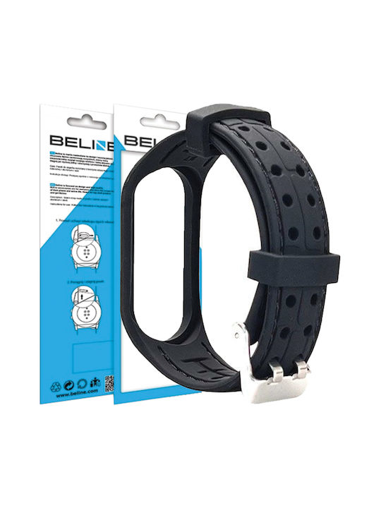 Beline Λουράκι Μαύρο (Mi Band 3/Mi Smart Band 4) Beline Λουράκι Μαύρο (Mi Band 3/Mi Smart Band 4)