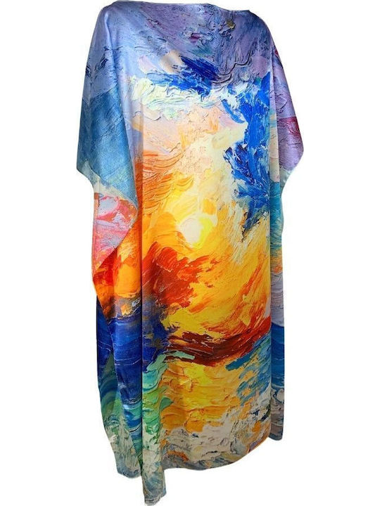 Kleid Ganztägig Hellblau