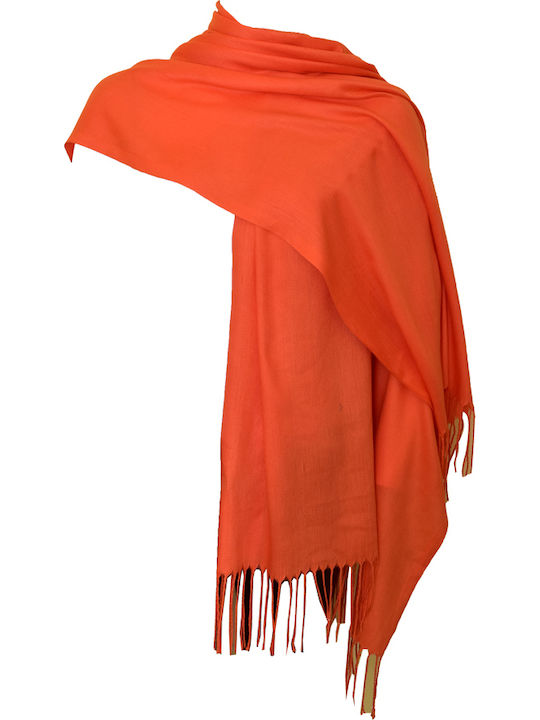 Damen Schal Orange