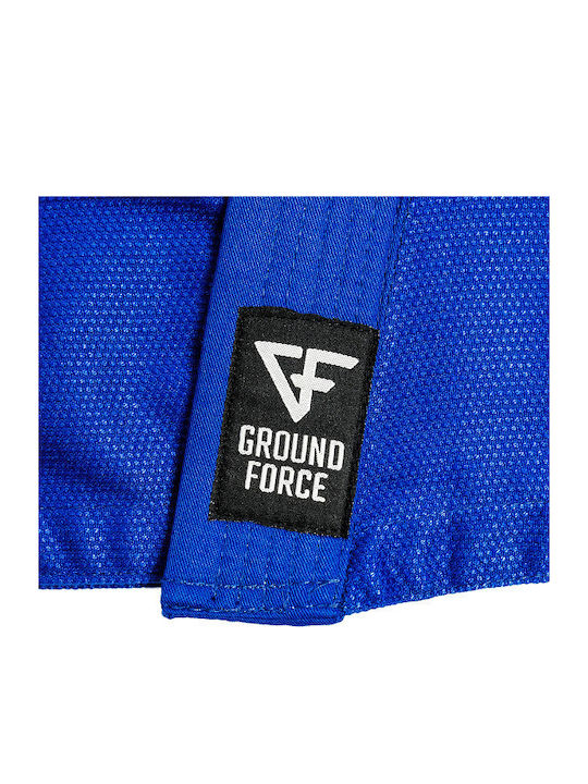 Ground Force Kids Brazilian Jiu Jitsu Jacket Blue