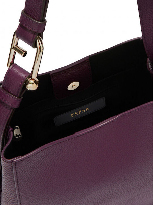 Nuvola S Leather Women's Bag Shoulder Chianti