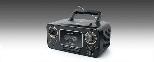 Muse M-182 RDC Φορητό Ηχοσύστημα με CD / Κασετόφωνο / Ραδιόφωνο Μαύρο