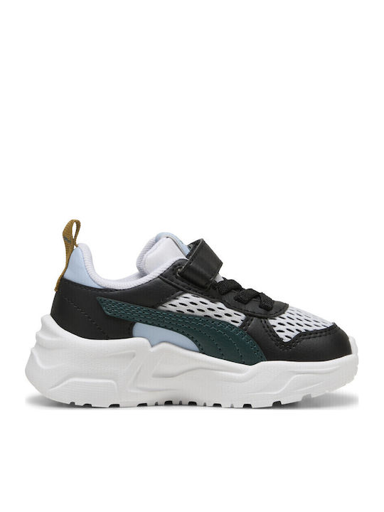 Trinity Kinder Sneakers mit Klettverschluss Schwarz